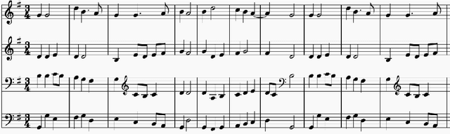 Figure 1 for Exploring Graph Representation of Chorales