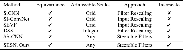 Figure 2 for Scale-Equivariant Steerable Networks