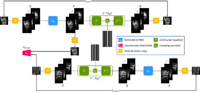 Figure 1 for Unpaired Deep Learning for Accelerated MRI using Optimal Transport Driven CycleGAN