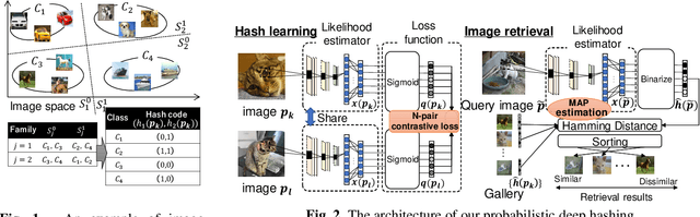 Figure 2 for PDH : Probabilistic deep hashing based on MAP estimation of Hamming distance