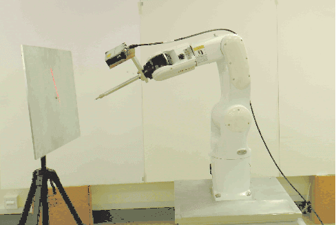 Figure 1 for SCALAR: Simultaneous Calibration of 2D Laser and Robot Kinematic Parameters Using Planarity and Distance Constraints