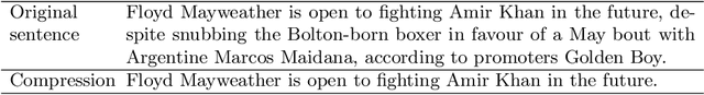 Figure 1 for Sentence Compression as Deletion with Contextual Embeddings