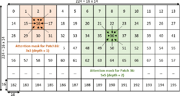 Figure 1 for MaiT: Leverage Attention Masks for More Efficient Image Transformers