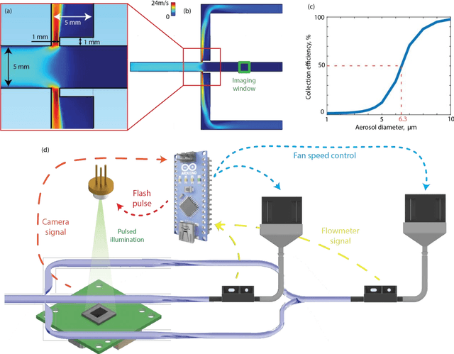 Figure 3 for Virtual impactor-based label-free bio-aerosol detection using holography and deep learning