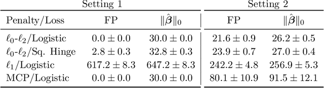 Figure 4 for Learning Sparse Classifiers: Continuous and Mixed Integer Optimization Perspectives