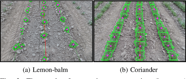Figure 3 for Towards Autonomous Crop-Agnostic Visual Navigation in Arable Fields