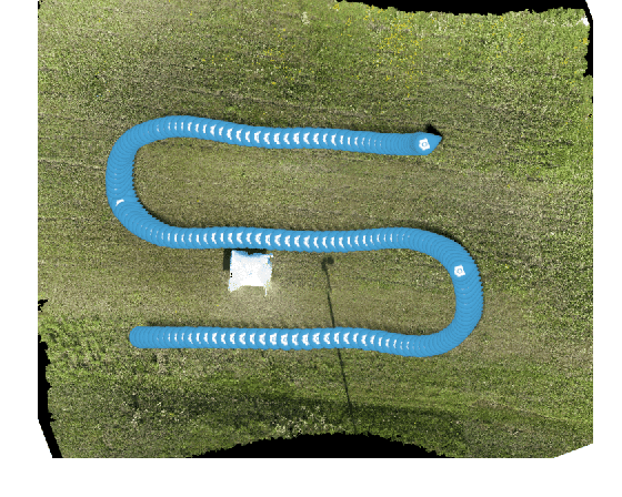 Figure 2 for Minimum time trajectory generation for surveying using UAVs