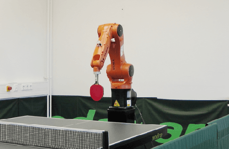 Figure 1 for Sample-efficient Reinforcement Learning in Robotic Table Tennis
