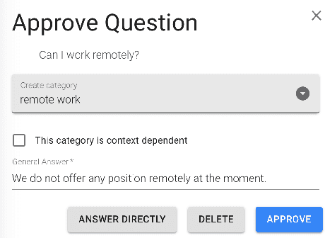 Figure 2 for Transparency in Maintenance of Recruitment Chatbots