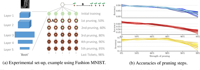 Figure 1 for How many winning tickets are there in one DNN?