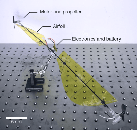 Figure 1 for Design and Take-Off Flight of a Samara-Inspired Revolving-Wing Robot