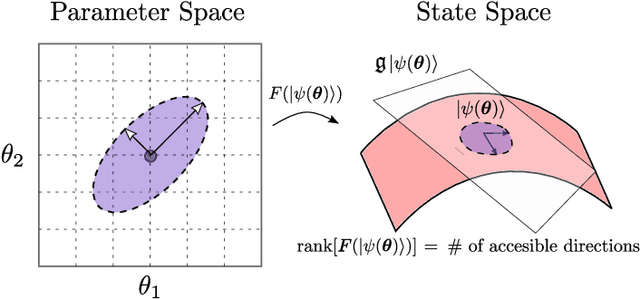 Figure 2 for Effects of noise on the overparametrization of quantum neural networks