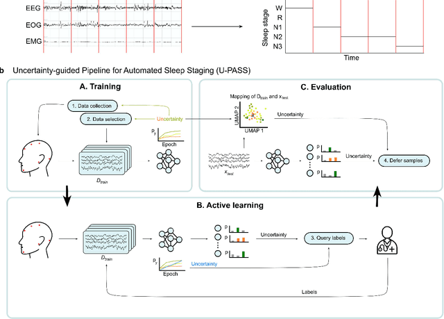 Figure 1 for U-PASS: an Uncertainty-guided deep learning Pipeline for Automated Sleep Staging