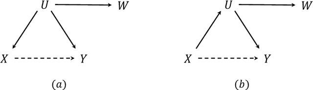 Figure 1 for Causal Discovery with Unobserved Variables: A Proxy Variable Approach