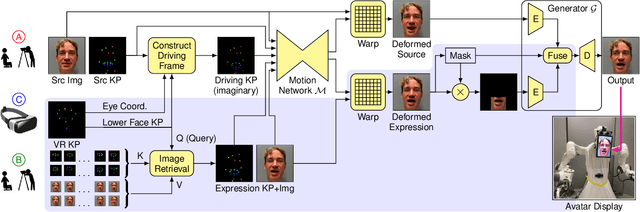 Figure 3 for VR Facial Animation for Immersive Telepresence Avatars