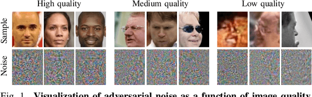 Figure 1 for FaceQAN: Face Image Quality Assessment Through Adversarial Noise Exploration