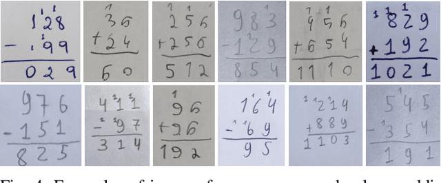 Figure 4 for Recognizing Handwritten Mathematical Expressions of Vertical Addition and Subtraction