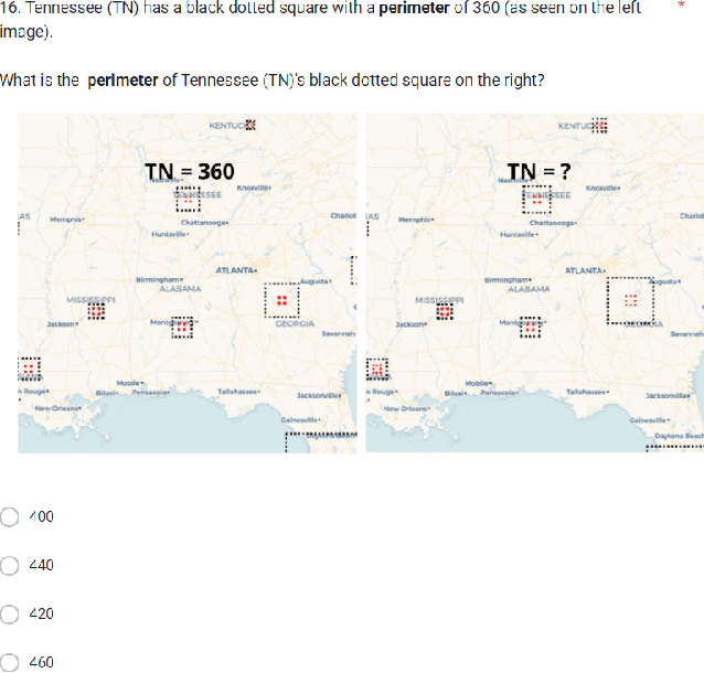 Figure 3 for Using dynamic circles and squares to visualize spatio-temporal variation