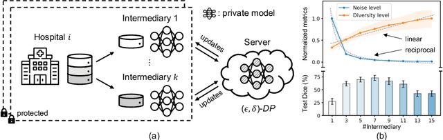 Figure 1 for Client-Level Differential Privacy via Adaptive Intermediary in Federated Medical Imaging