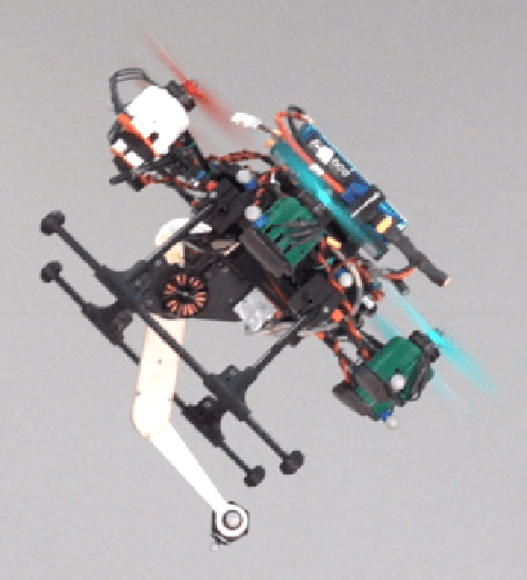 Figure 1 for Borinot: an agile torque-controlled robot for hybrid flying and contact loco-manipulation (workshop version)