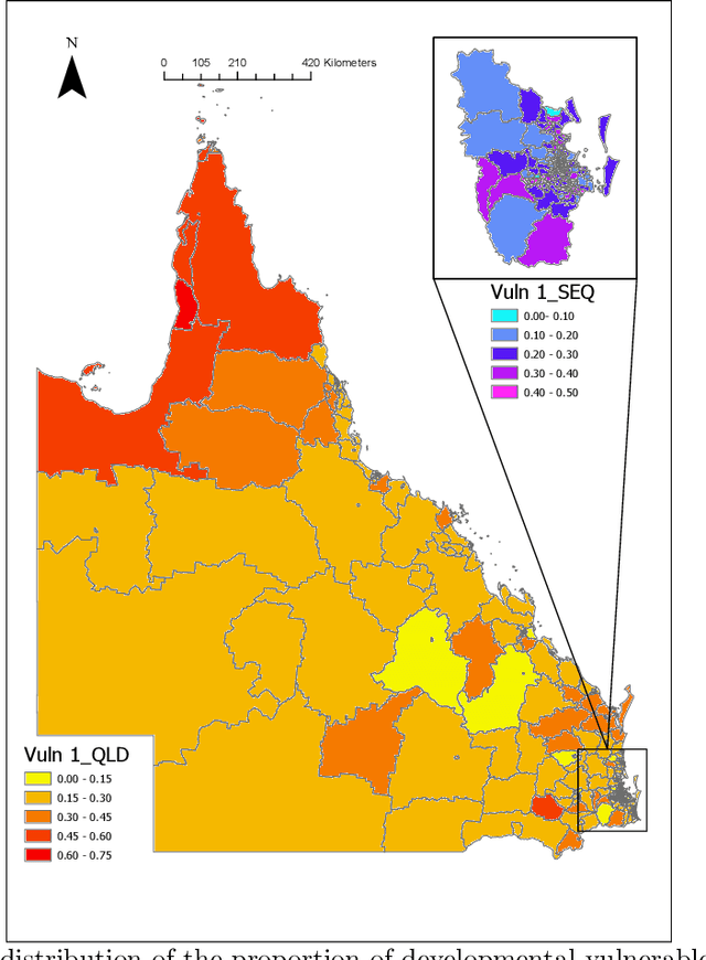 Figure 4 for Assessing the Spatial Structure of the Association between Attendance at Preschool and Childrens Developmental Vulnerabilities in Queensland Australia