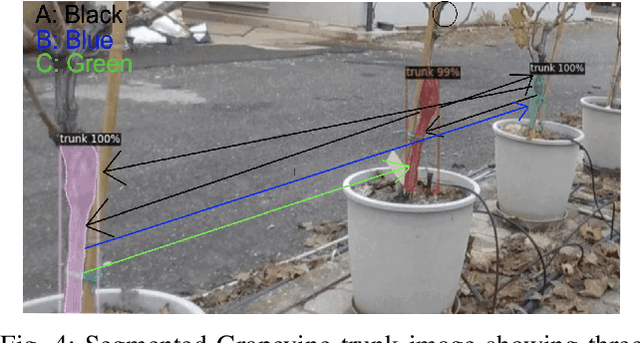 Figure 4 for Computer-Vision Based Real Time Waypoint Generation for Autonomous Vineyard Navigation with Quadruped Robots