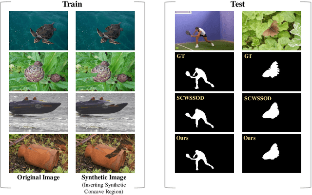 Figure 1 for Synthesize Boundaries: A Boundary-aware Self-consistent Framework for Weakly Supervised Salient Object Detection