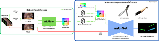 Figure 1 for Exploring Optical Flow Inclusion into nnU-Net Framework for Surgical Instrument Segmentation