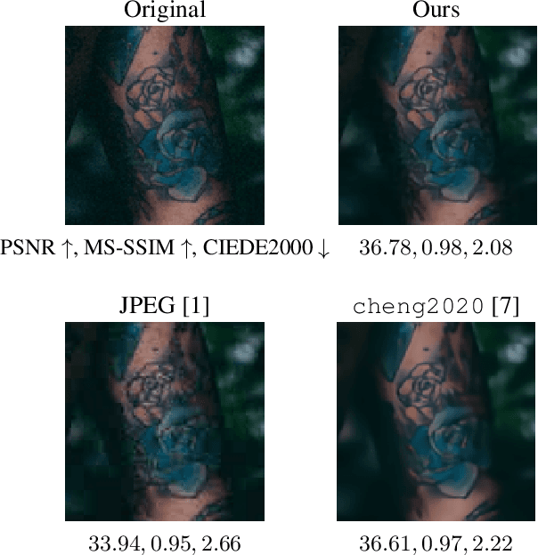Figure 3 for Color Learning for Image Compression