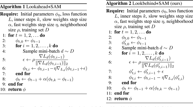 Figure 3 for Lookbehind Optimizer: k steps back, 1 step forward