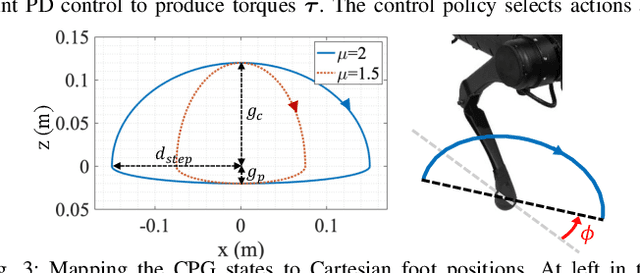 Figure 3 for CPG-RL: Learning Central Pattern Generators for Quadruped Locomotion