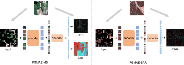 Figure 2 for Feature Guided Masked Autoencoder for Self-supervised Learning in Remote Sensing