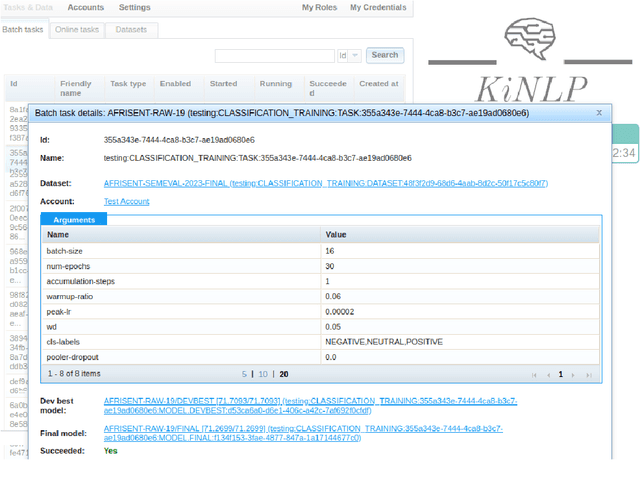 Figure 3 for KINLP at SemEval-2023 Task 12: Kinyarwanda Tweet Sentiment Analysis