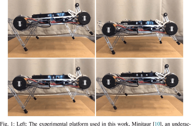 Figure 1 for Technical Report on: Tripedal Dynamic Gaits for a Quadruped Robot