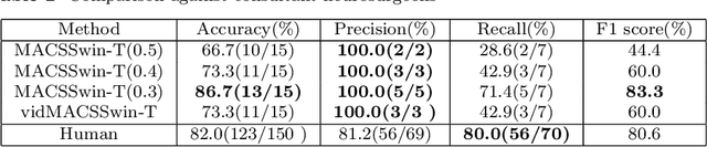 Figure 4 for Shifted-Windows Transformers for the Detection of Cerebral Aneurysms in Microsurgery