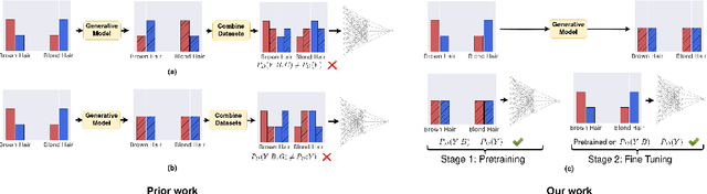 Figure 1 for From Fake to Real (FFR): A two-stage training pipeline for mitigating spurious correlations with synthetic data