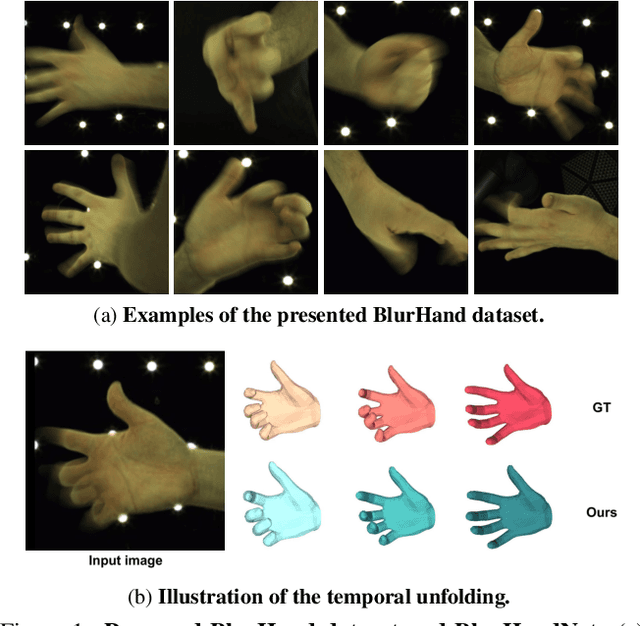 Figure 1 for Recovering 3D Hand Mesh Sequence from a Single Blurry Image: A New Dataset and Temporal Unfolding