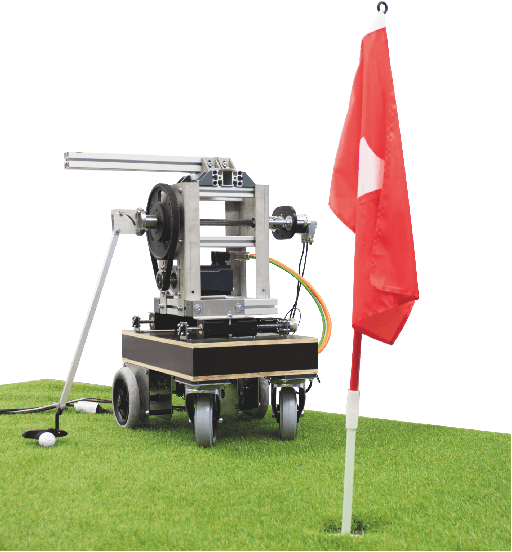 Figure 1 for Autonomous Golf Putting with Data-Driven and Physics-Based Methods