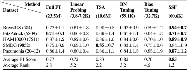 Figure 4 for Parameter-Efficient Fine-Tuning for Medical Image Analysis: The Missed Opportunity