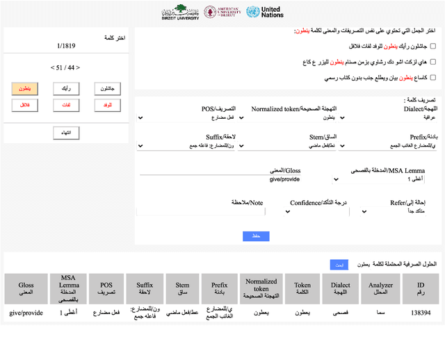 Figure 3 for Lisan: Yemenu, Irqi, Libyan, and Sudanese Arabic Dialect Copora with Morphological Annotations