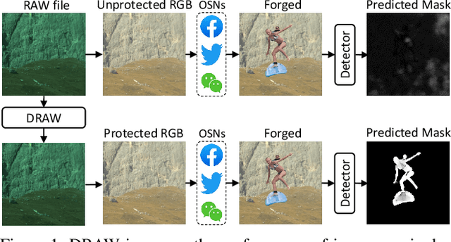 Figure 1 for DRAW: Defending Camera-shooted RAW against Image Manipulation