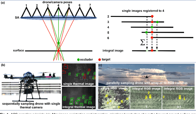 Figure 1 for Synthetic Aperture Sensing for Occlusion Removal with Drone Swarms