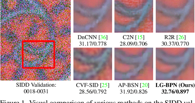 Figure 1 for LG-BPN: Local and Global Blind-Patch Network for Self-Supervised Real-World Denoising