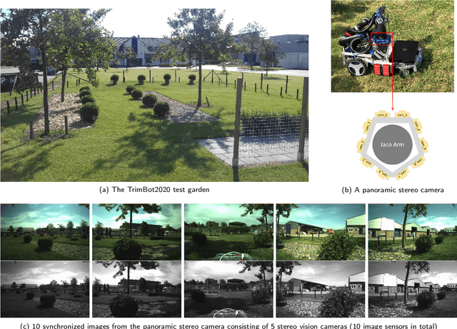 Figure 1 for A Multi-modal Garden Dataset and Hybrid 3D Dense Reconstruction Framework Based on Panoramic Stereo Images for a Trimming Robot