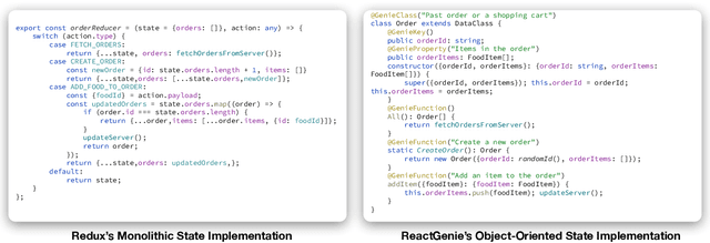 Figure 3 for ReactGenie: An Object-Oriented State Abstraction for Complex Multimodal Interactions Using Large Language Models