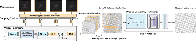 Figure 1 for PtychoDV: Vision Transformer-Based Deep Unrolling Network for Ptychographic Image Reconstruction