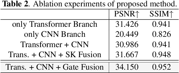 Figure 4 for SANDFORMER: CNN and Transformer under Gated Fusion for Sand Dust Image Restoration