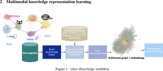 Figure 1 for Otter-Knowledge: benchmarks of multimodal knowledge graph representation learning from different sources for drug discovery