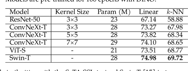 Figure 2 for The Counterattack of CNNs in Self-Supervised Learning: Larger Kernel Size might be All You Need