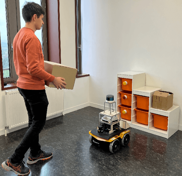 Figure 1 for Software-hardware Integration and Human-centered Benchmarking for Socially-compliant Robot Navigation